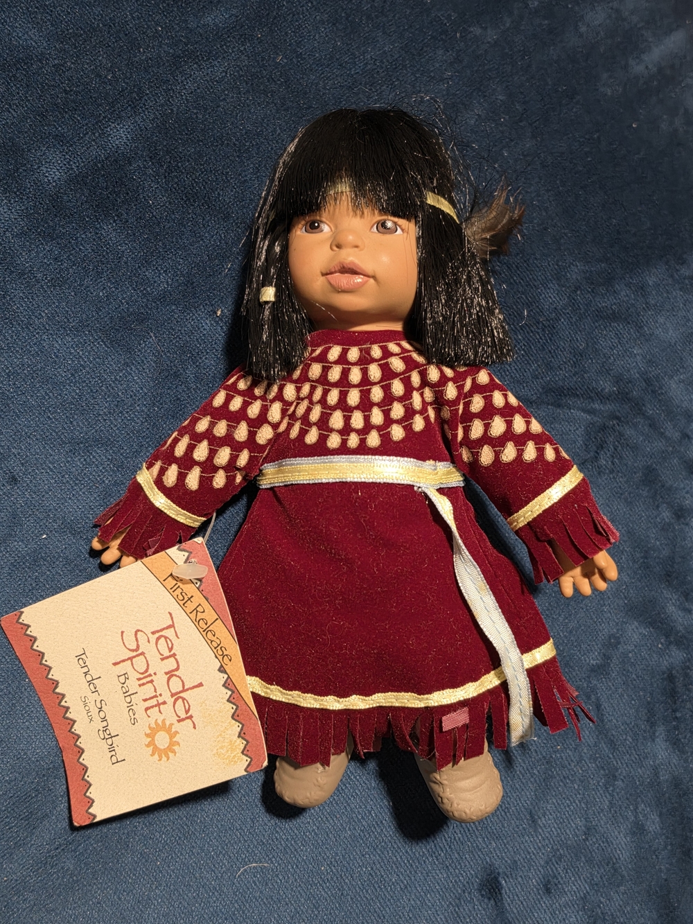 Tender Spirit Babies Dolls • Tender Songbird Sioux • Vintage •